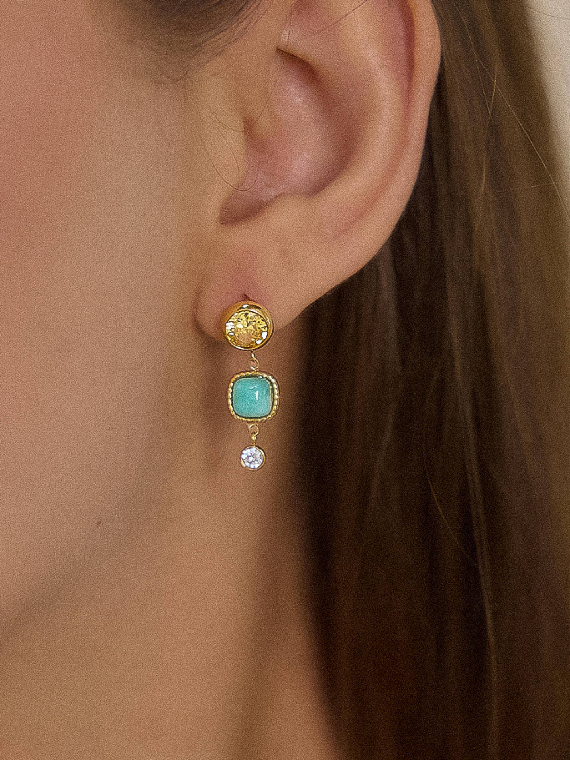 Liberté Drop Earrings