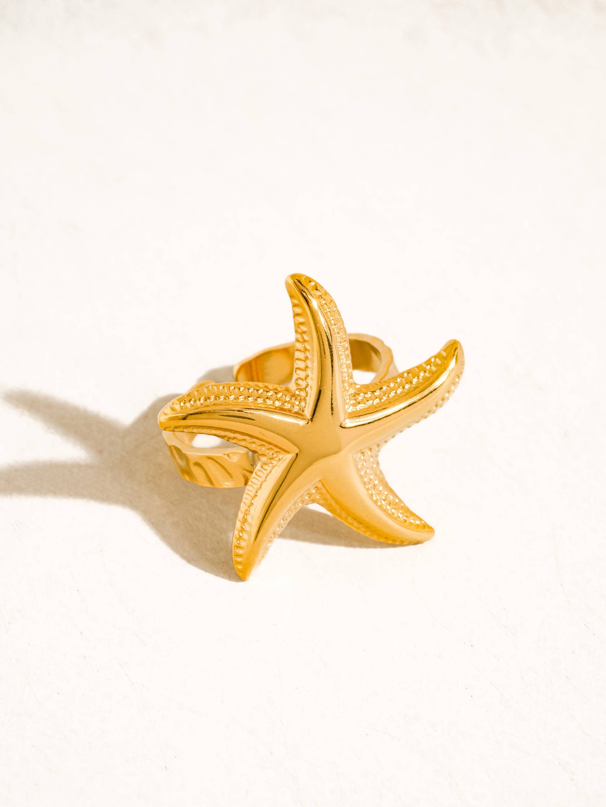 Starfish Statement Ring