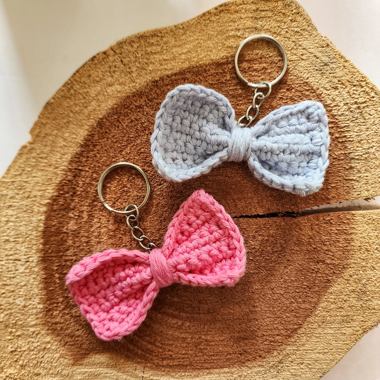 Handmade Bow Keychain