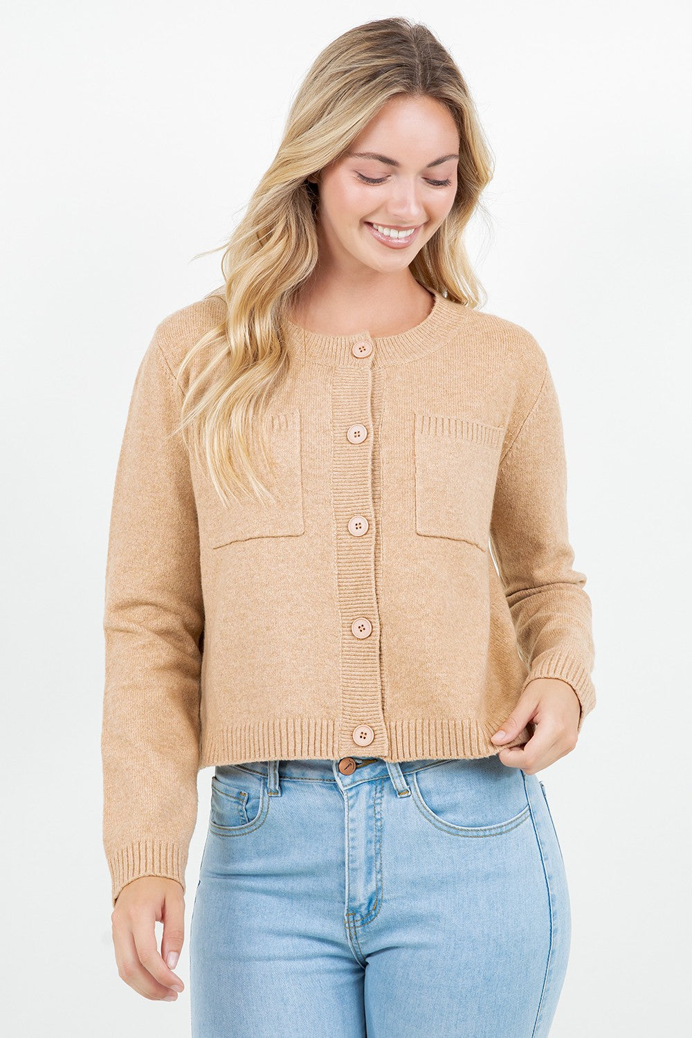 Front Pocket Cardigan - Proper