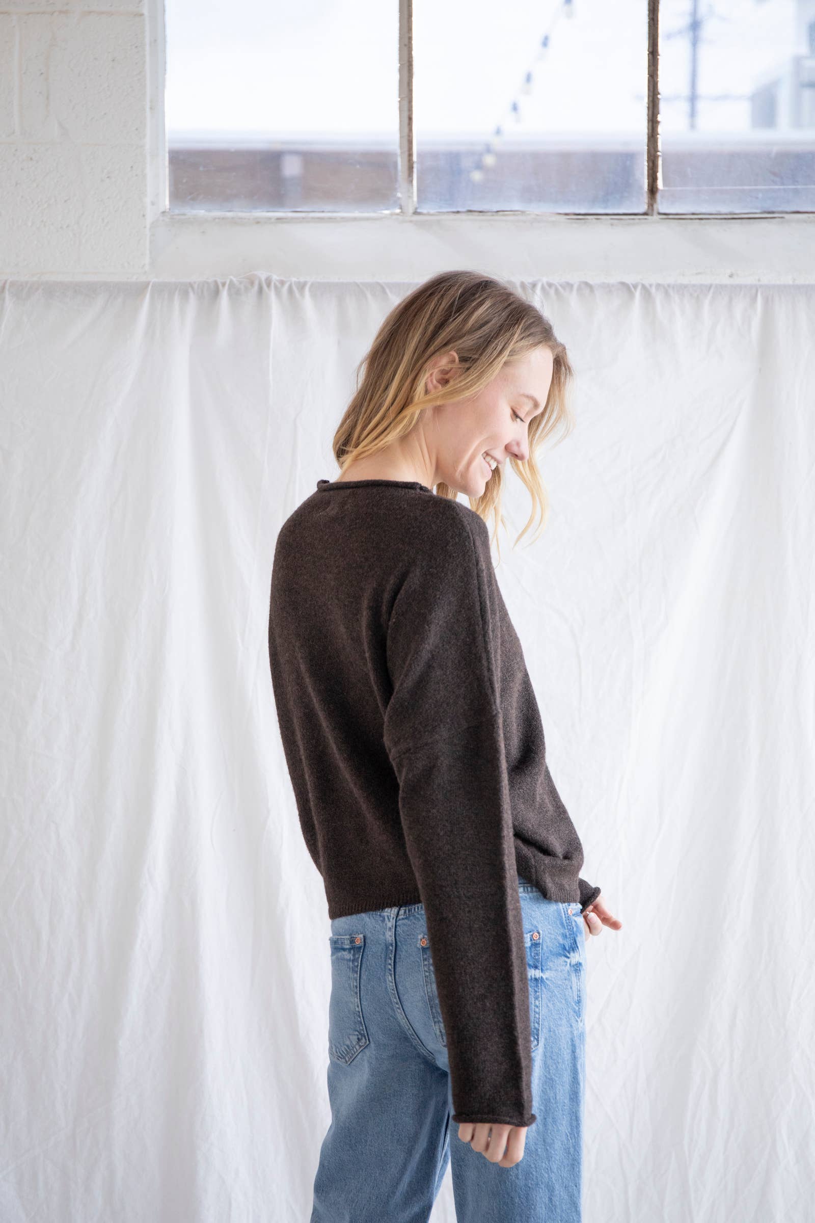 Chocolate Piper Cardigan - Proper