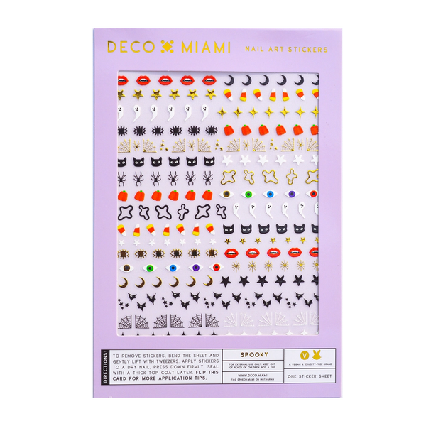 Nail Art Stickers - Spooky (Halloween) - Proper