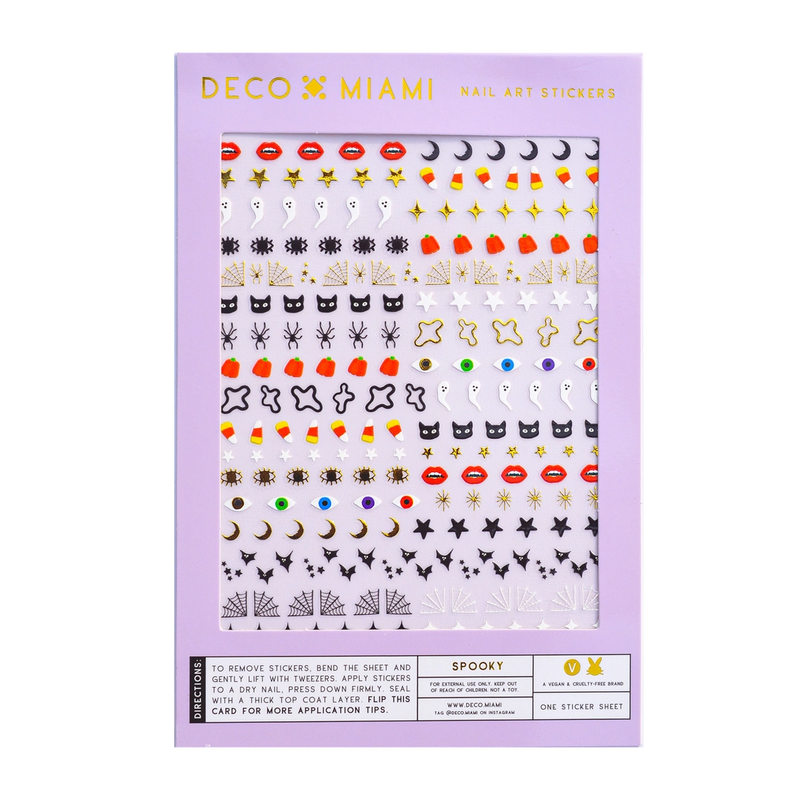 Nail Art Stickers - Spooky (Halloween) - Proper