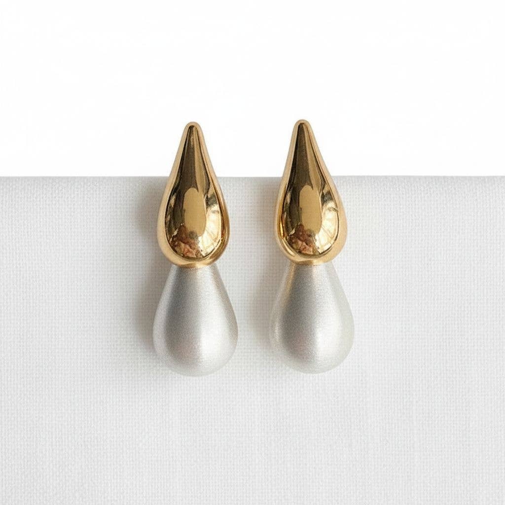 Intermix Droplet Stud Earrings