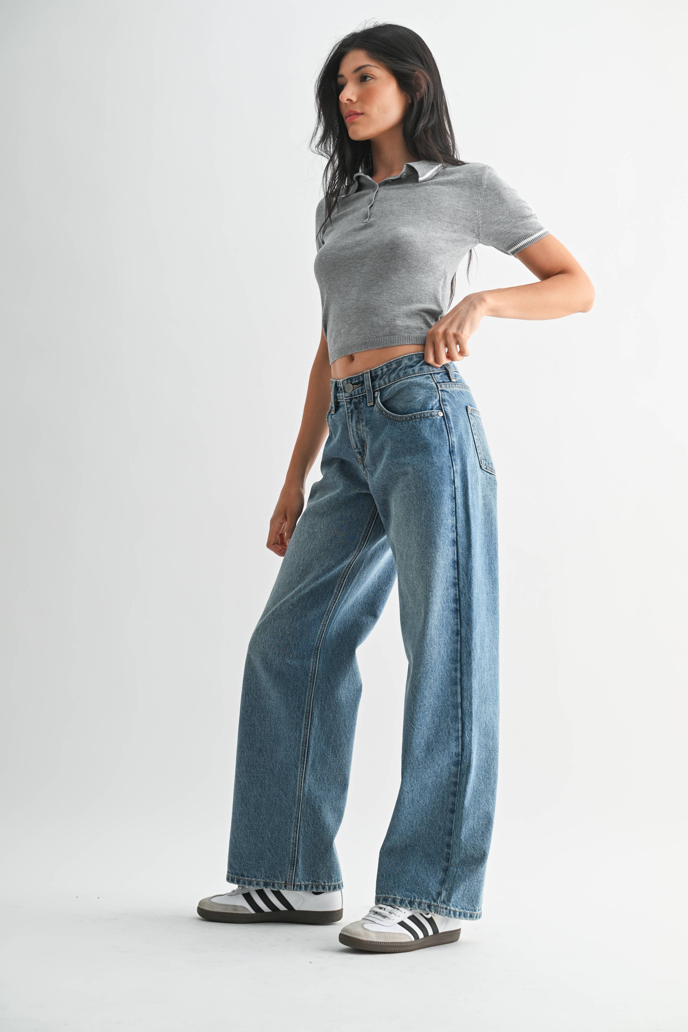 Baggy Wide Leg Jeans - Proper
