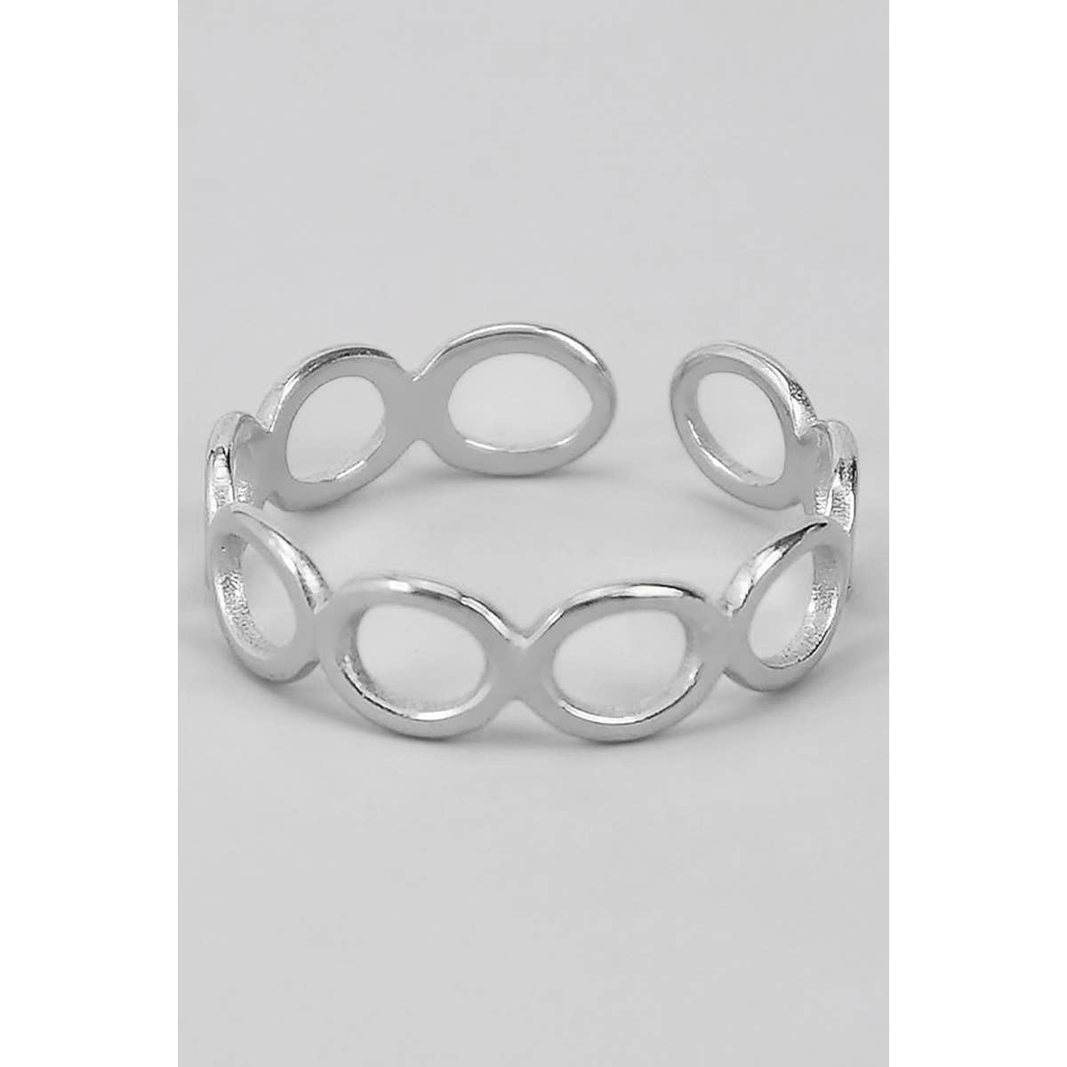 CUTOUT CIRCLE LINK BRASS RING - Proper