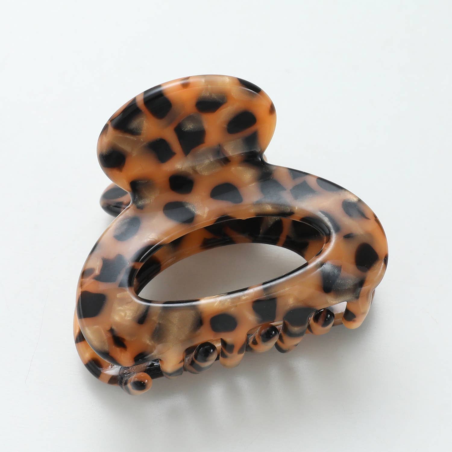 Wild Leopard Mini Claw Clip