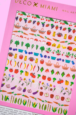 Nail Art Stickers - Farmer's Market - Proper