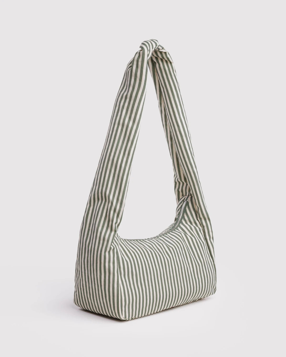 Nylon Meringue Bag - Sage Stripe - Proper