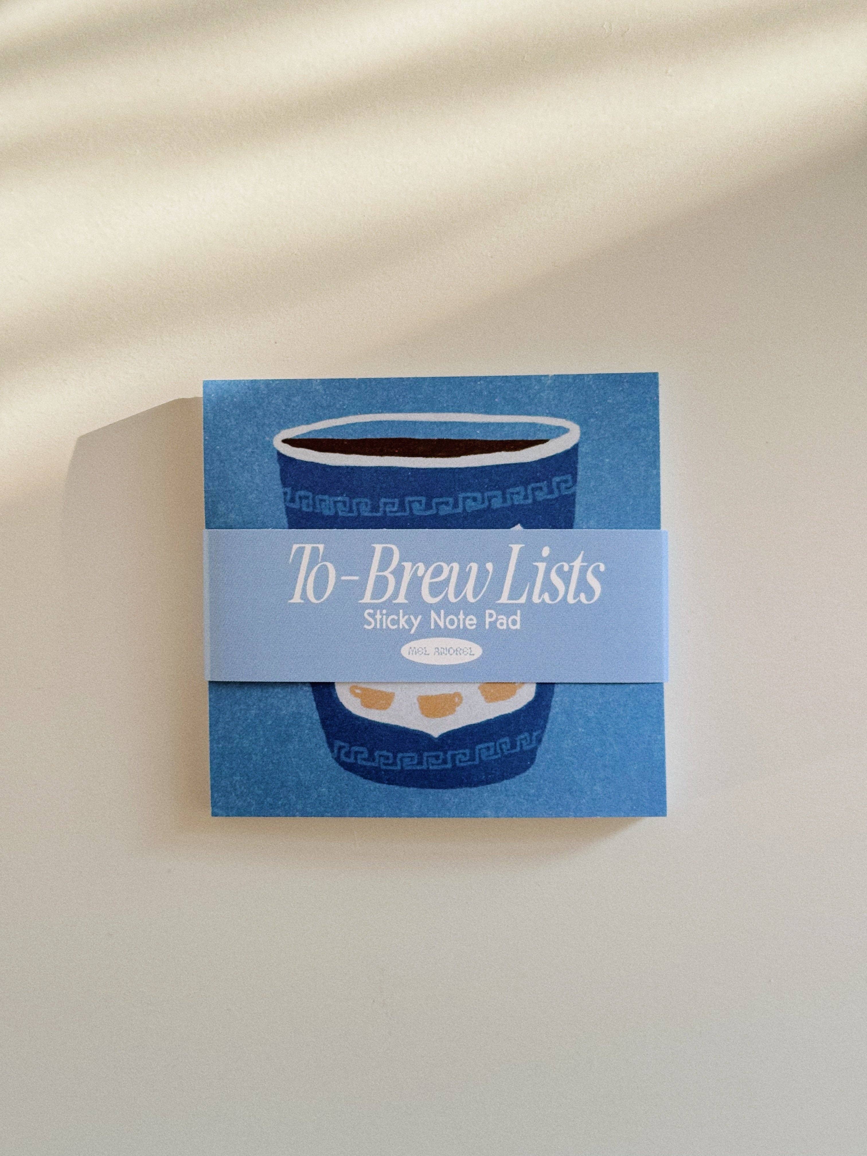 To-Brew List Sticky Notes - Proper