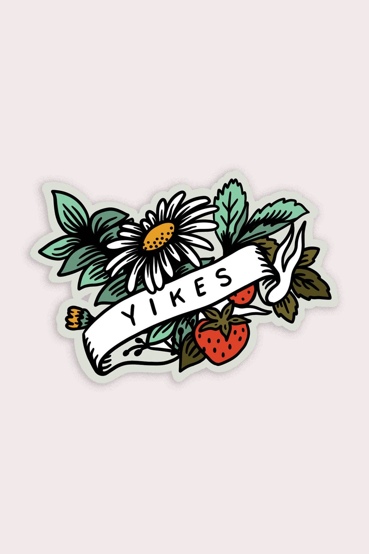 Yikes Vinyl Sticker - Proper