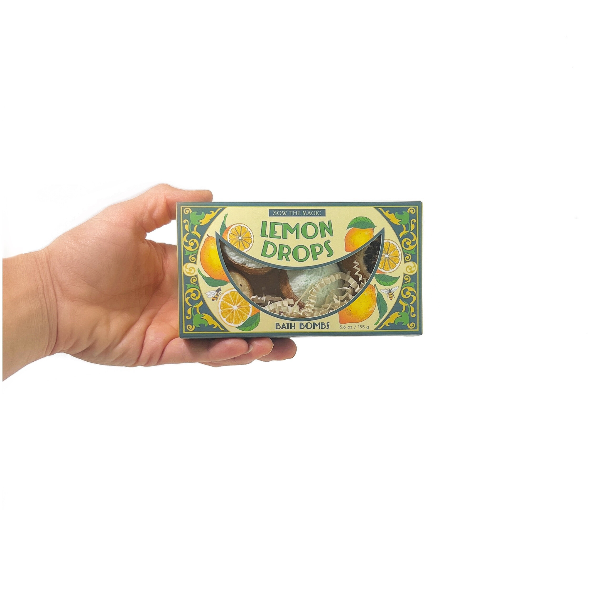 Natural Lemon Drop Bath Bomb Gift Set - Proper