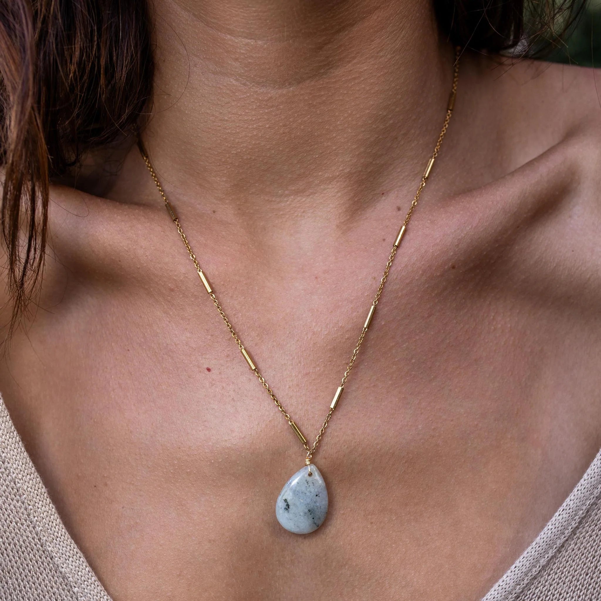 Jade Necklace - Proper