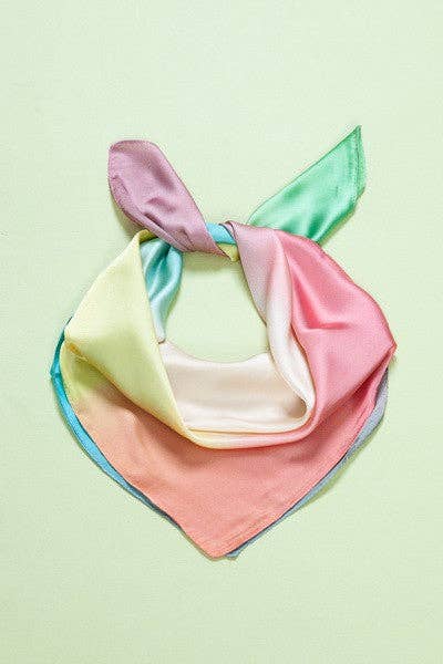 Ombre Color Square Scarf - Proper