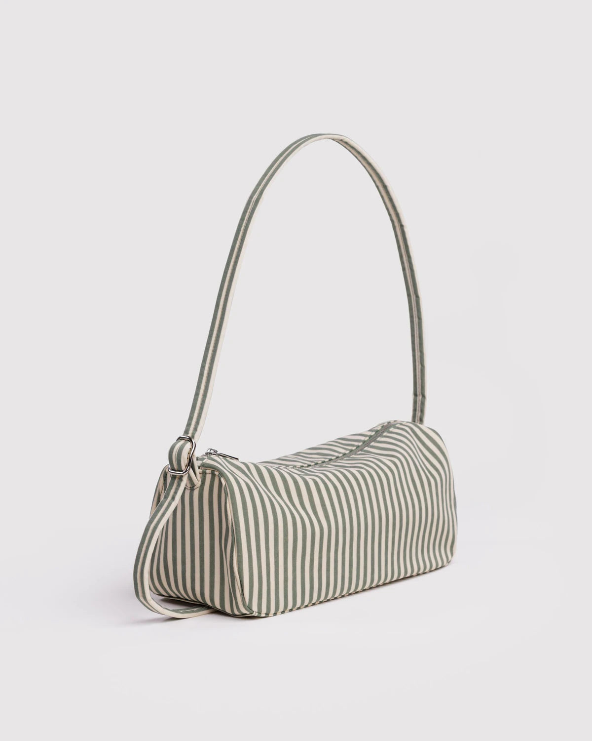 Baggu Nylon Loaf Bag - Sage Stripe - Proper