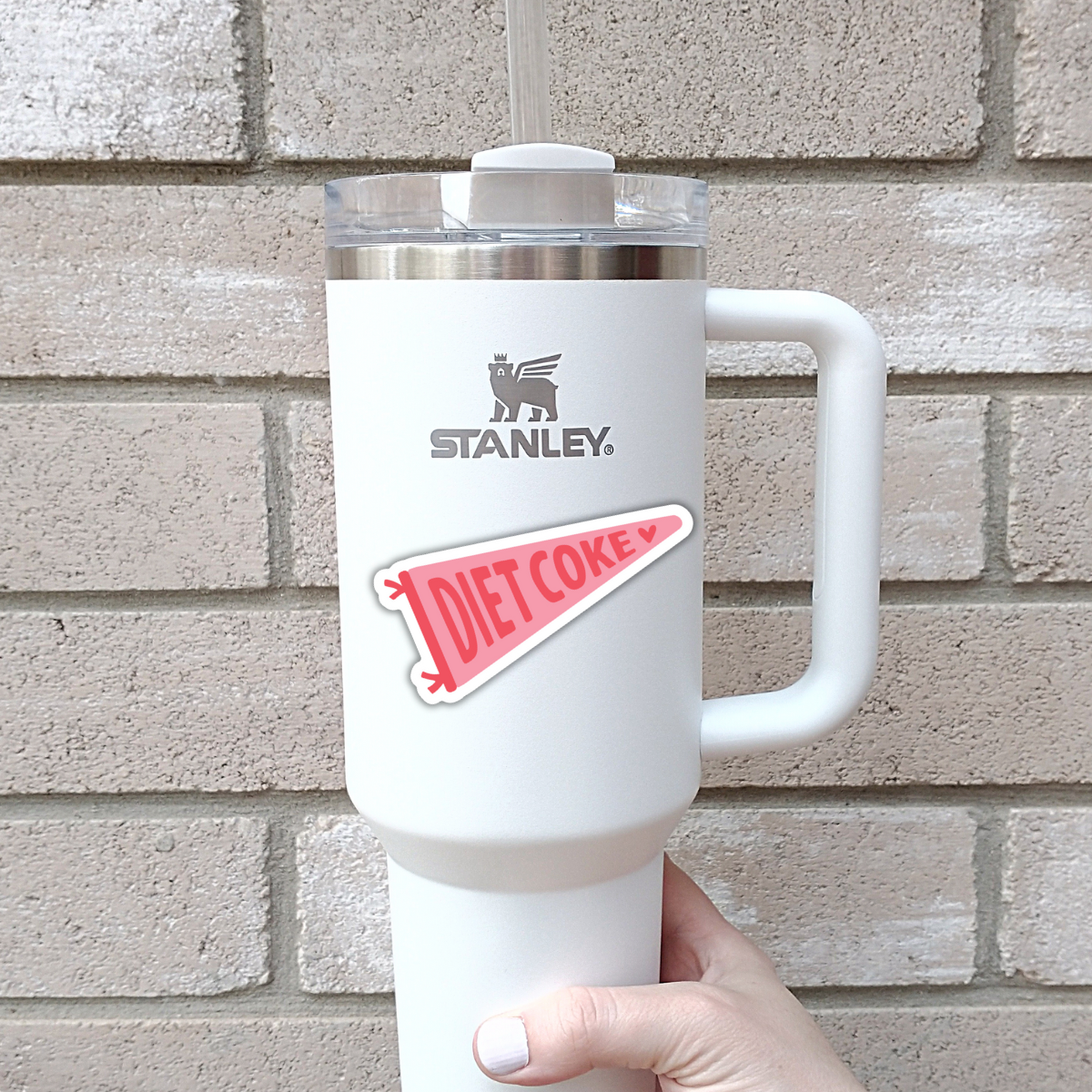 Diet Coke Banner Sticker - Proper