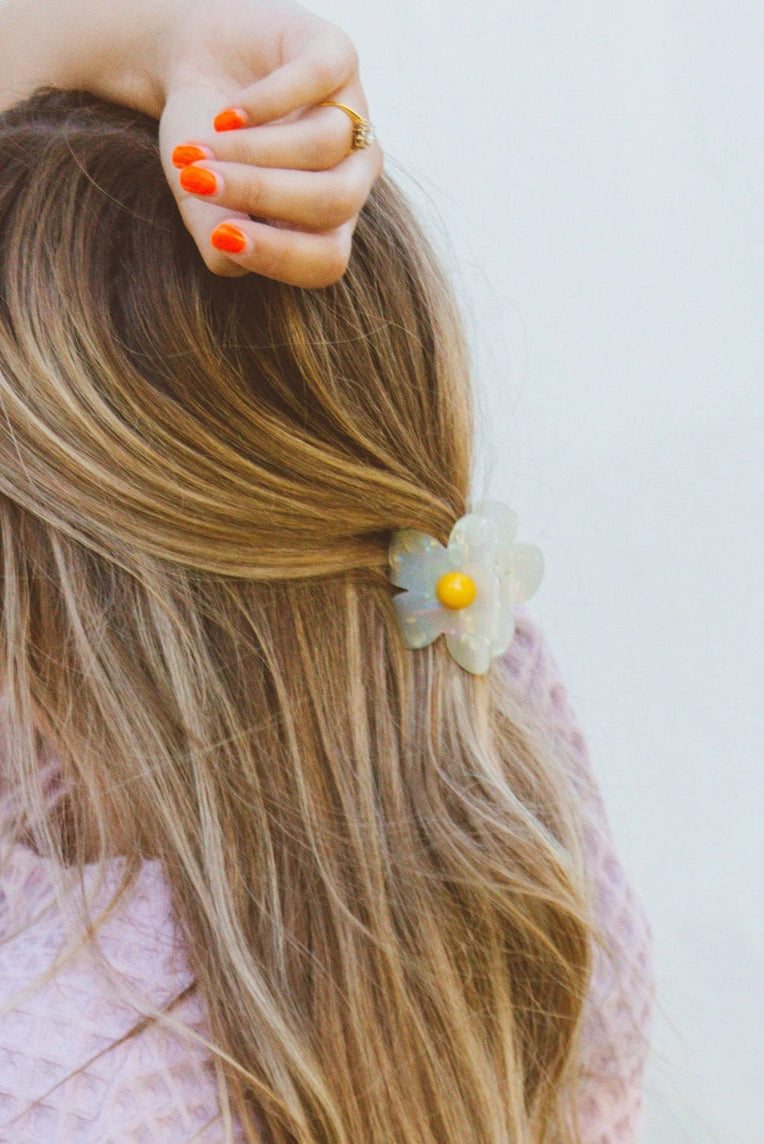 Crystalline Flower Claw Clip - Proper