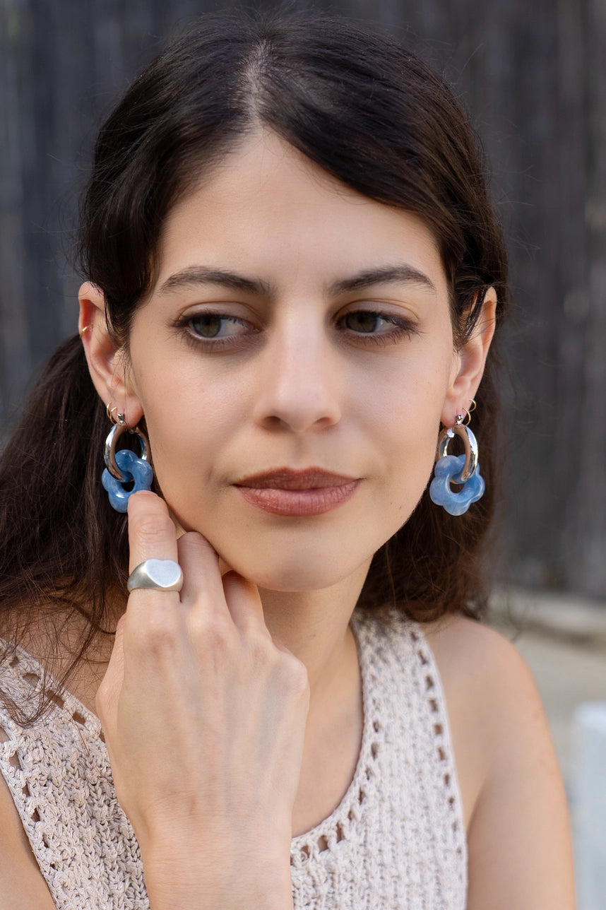 Dazy Nights Hoop Earrings