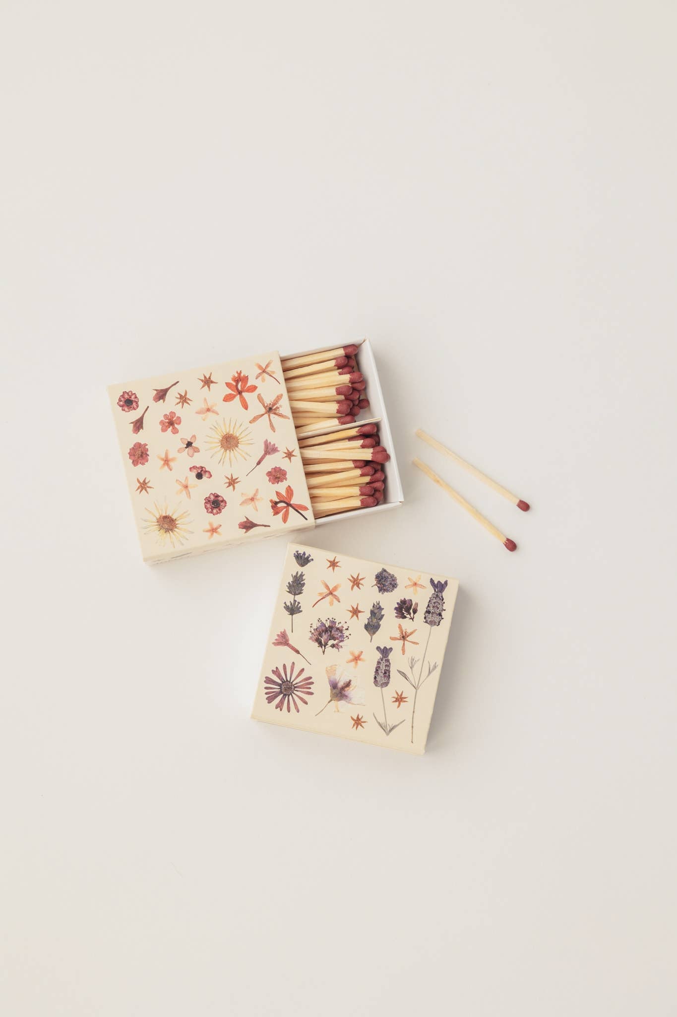 Pressed Flowers Matchbox - Proper