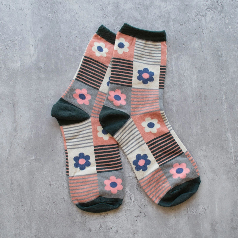 Daisy Multi Striped Socks - Proper