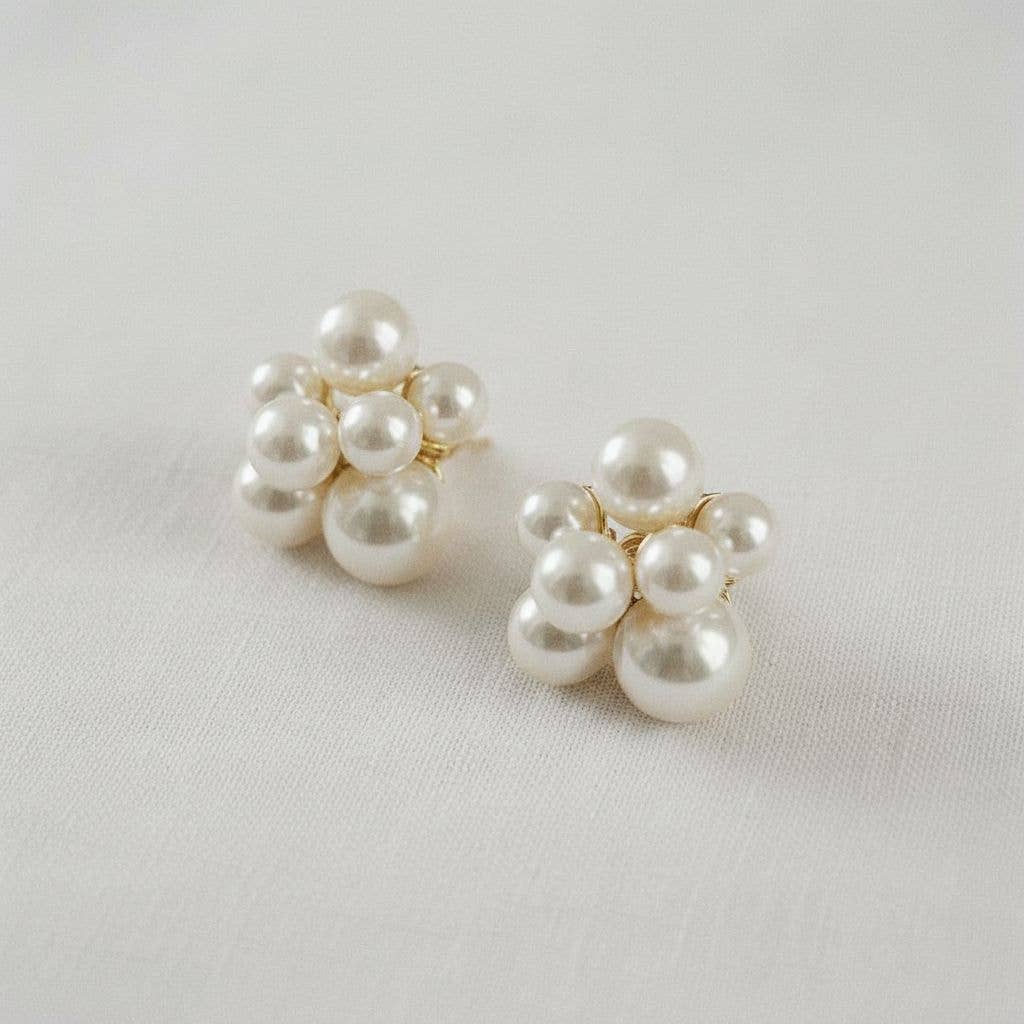Pearl Bauble Earrings