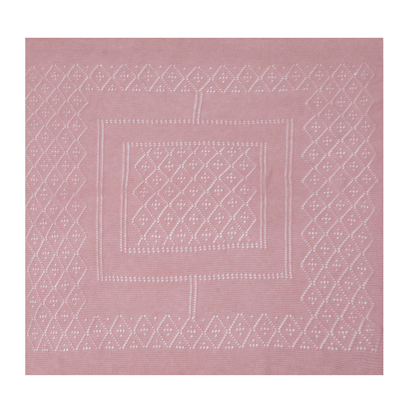 Soft Knit Pointelle Scarf