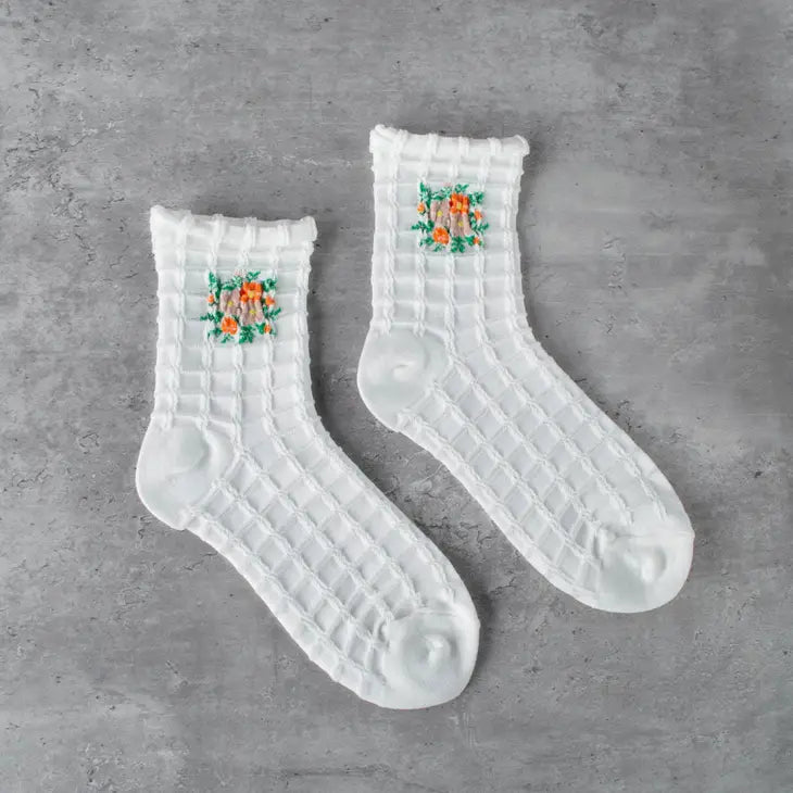 Gillian Floral Socks - Proper