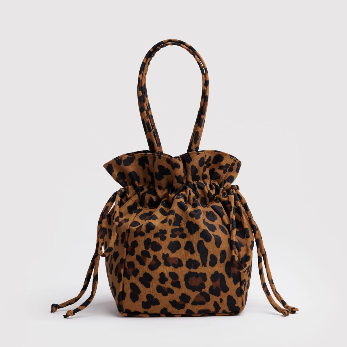 Baggu Nylon Drawstring Bag - Leopard