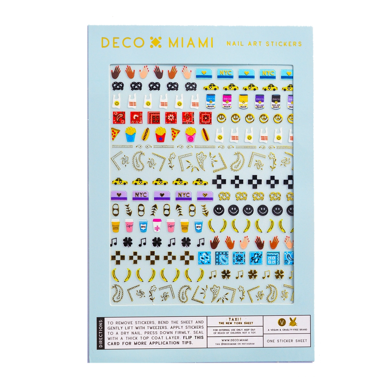 Nail Art Stickers - Picnic (Paris) - Proper