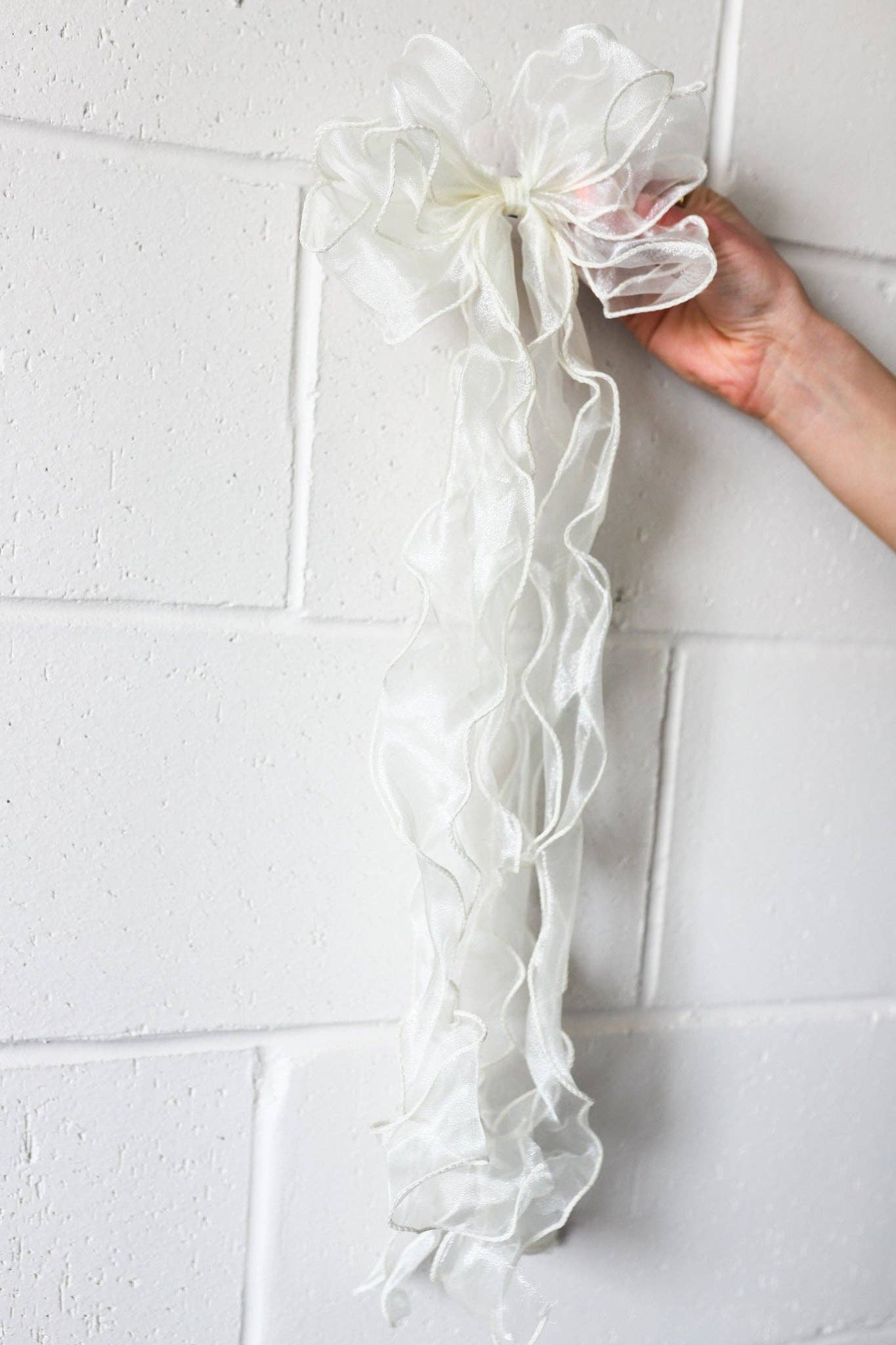 Jumbo Organza Bow - Proper