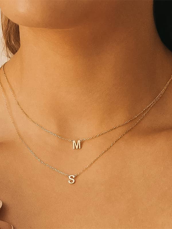 Petite Initial Necklace - Proper