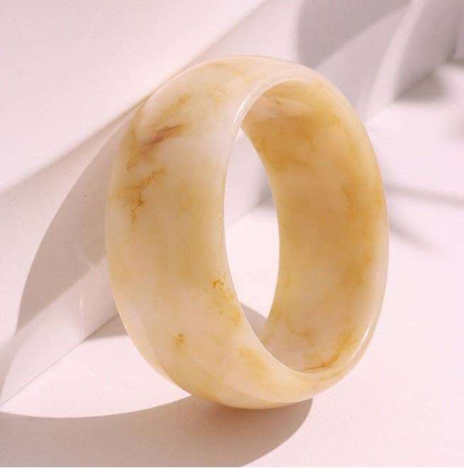 Round Wide Acrylic Layered Bracelets DP25B582 - Proper