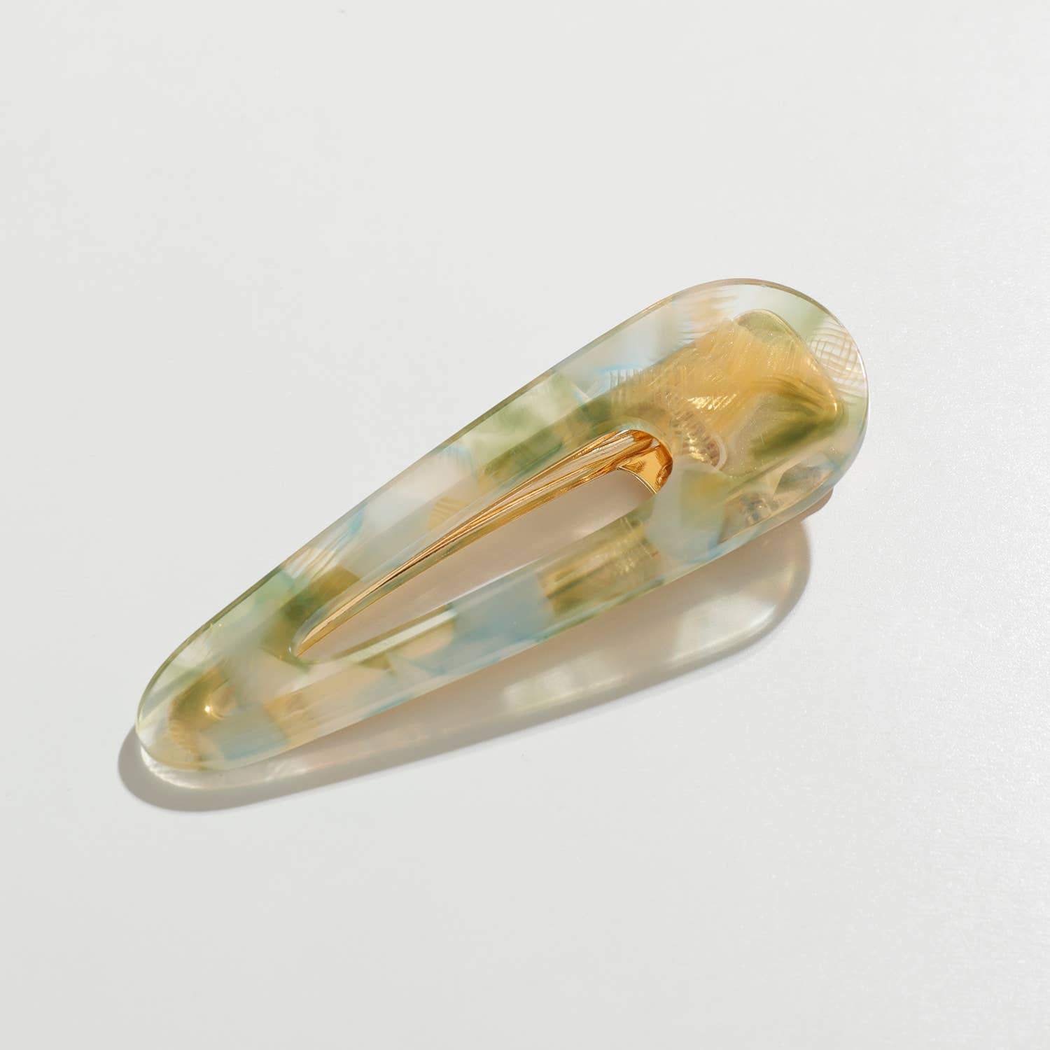 Gemma Green Hair Clip Set