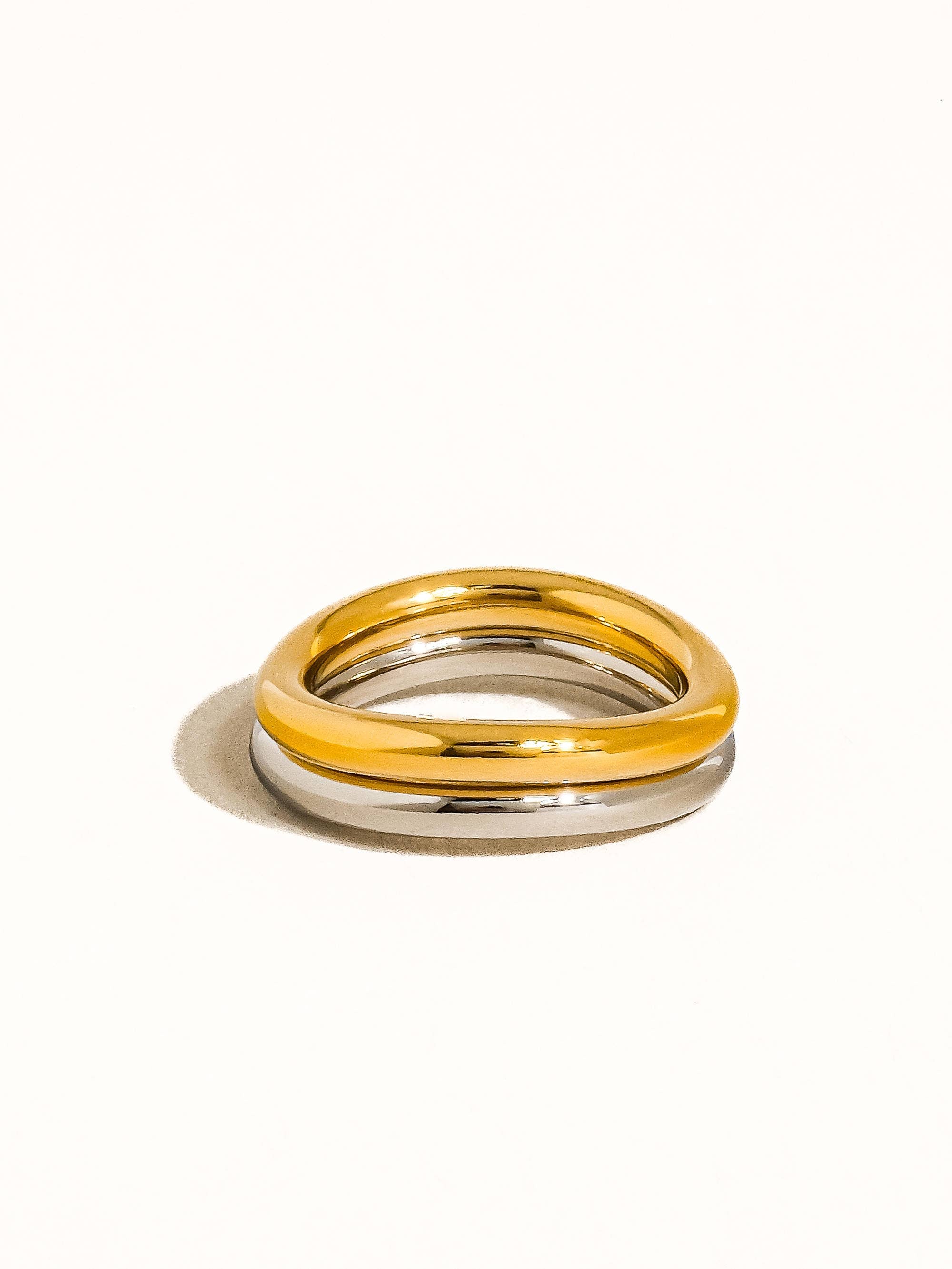 Andrée Double Two Tone Ring - Proper