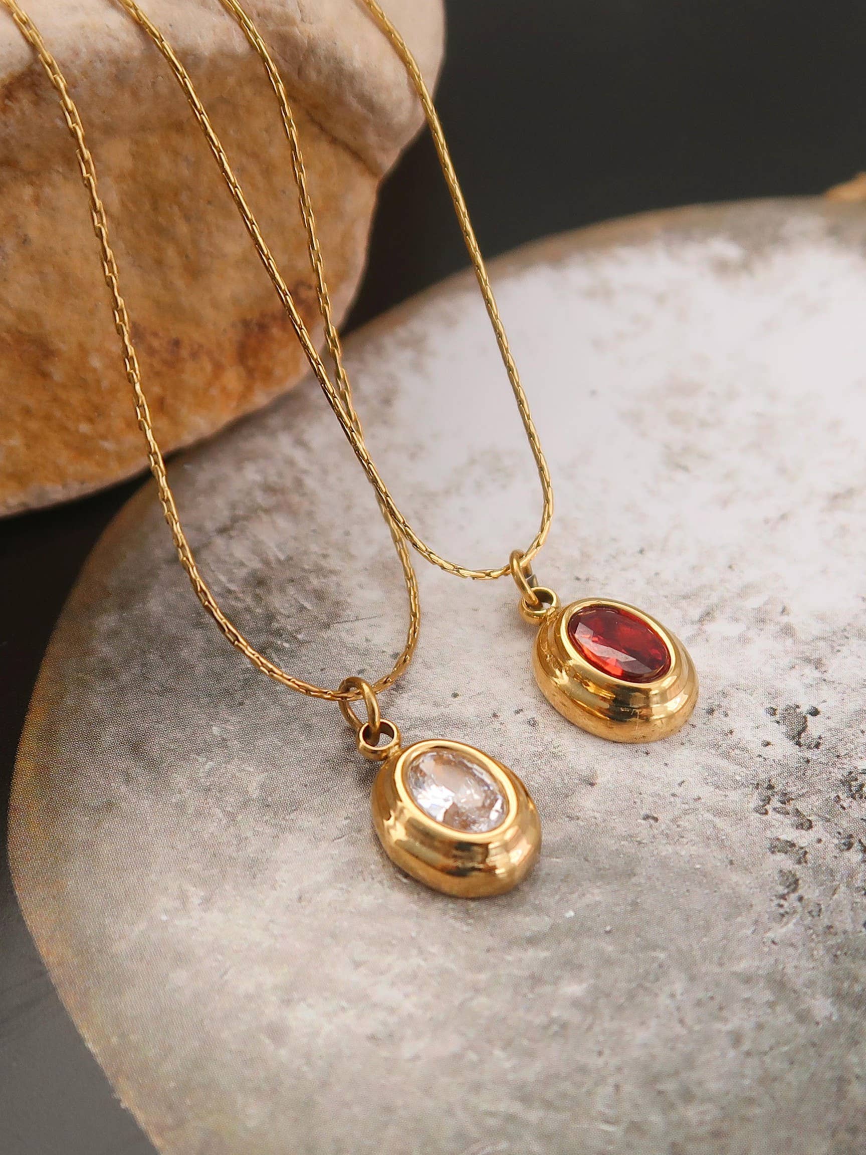 Cornelia Gemstone Necklace