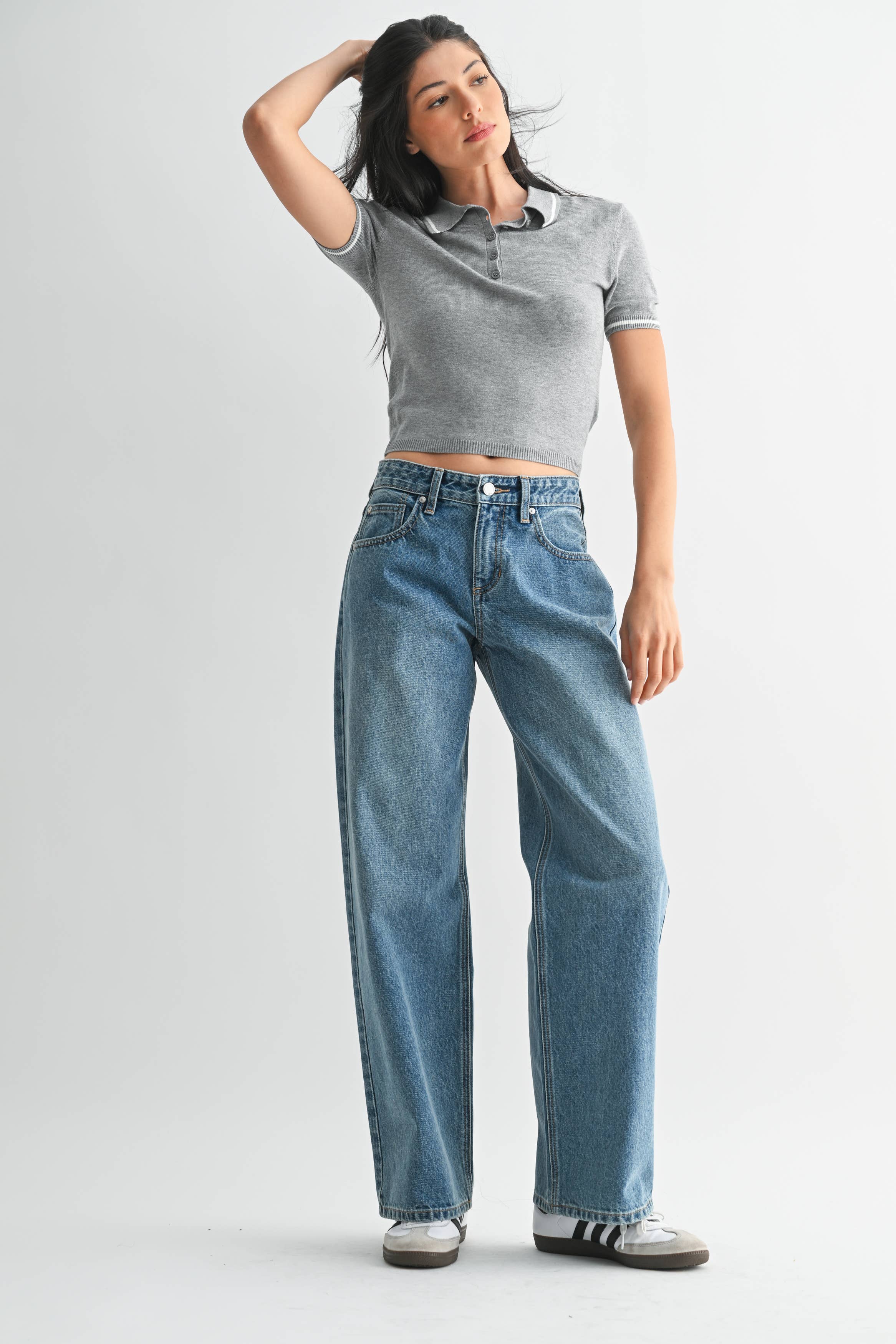 Baggy Wide Leg Jeans - Proper