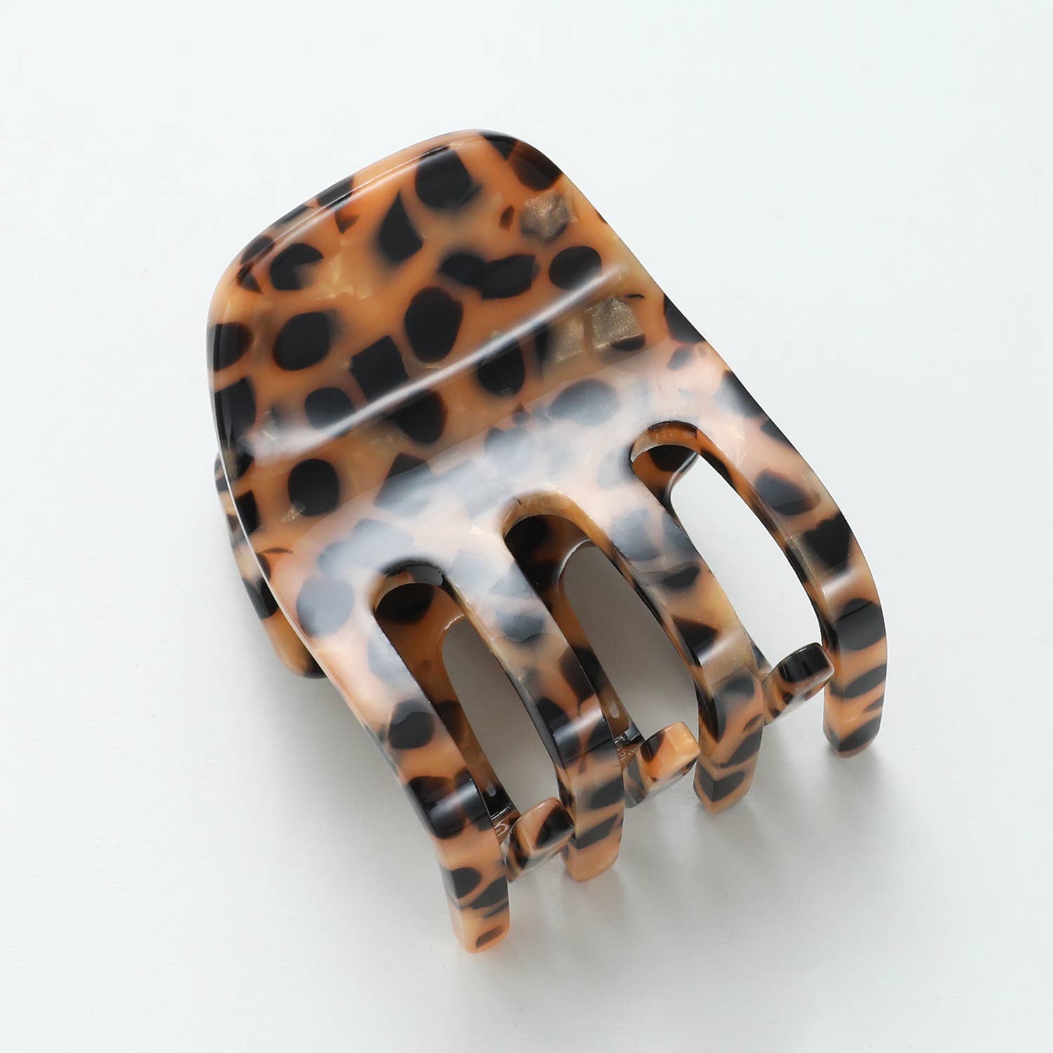 Wild Leopard Mini Claw Clip