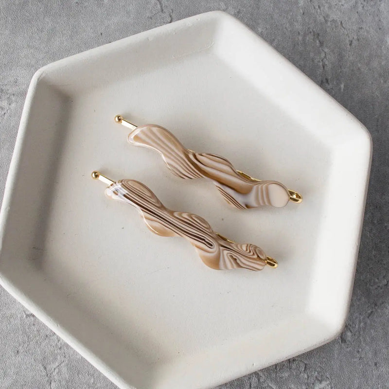 Squiggle Hair Clip Set - Proper