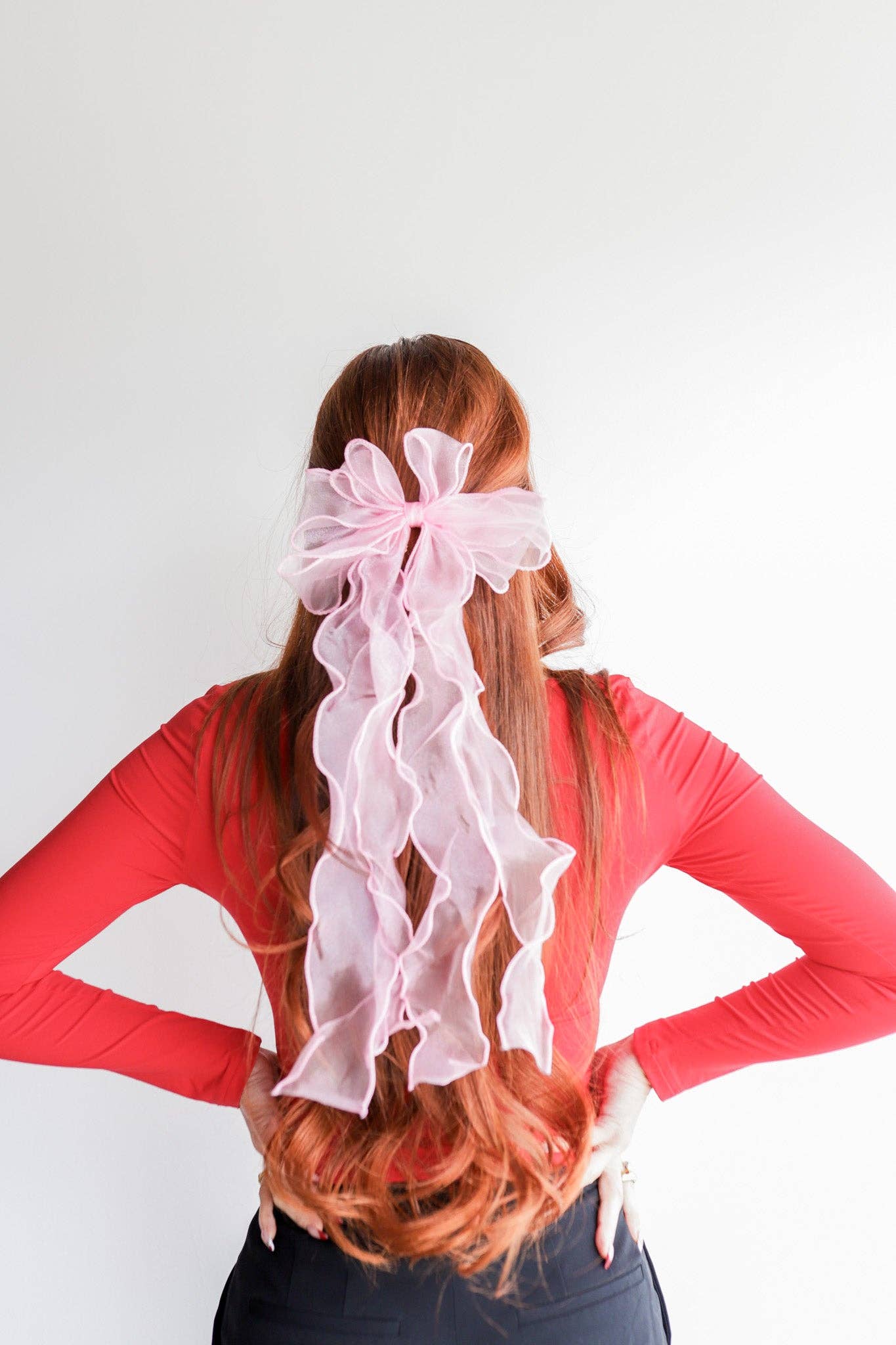 Jumbo Organza Bow - Proper