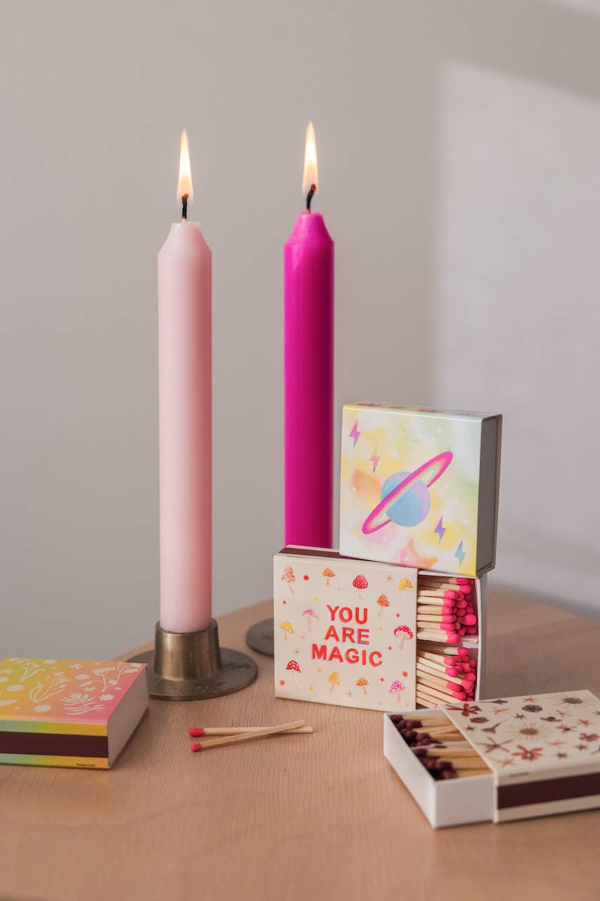 Pressed Flowers Matchbox - Proper