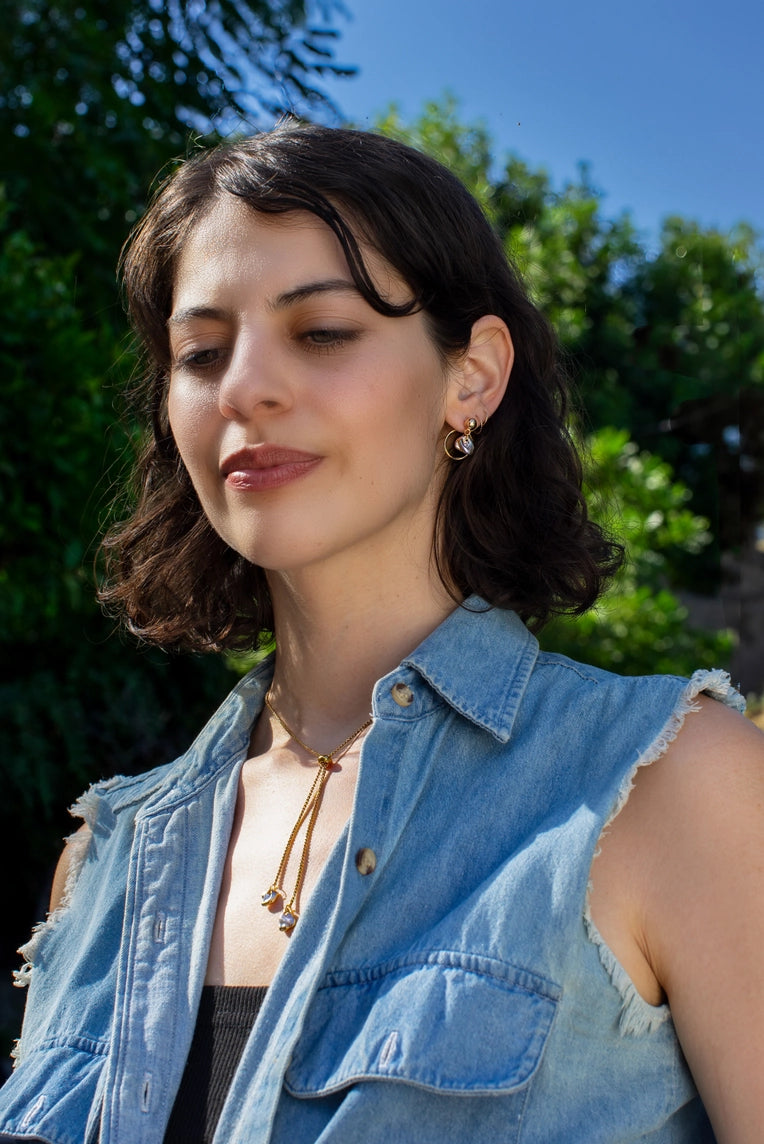Pearl of the Party Bolo Necklace - Proper