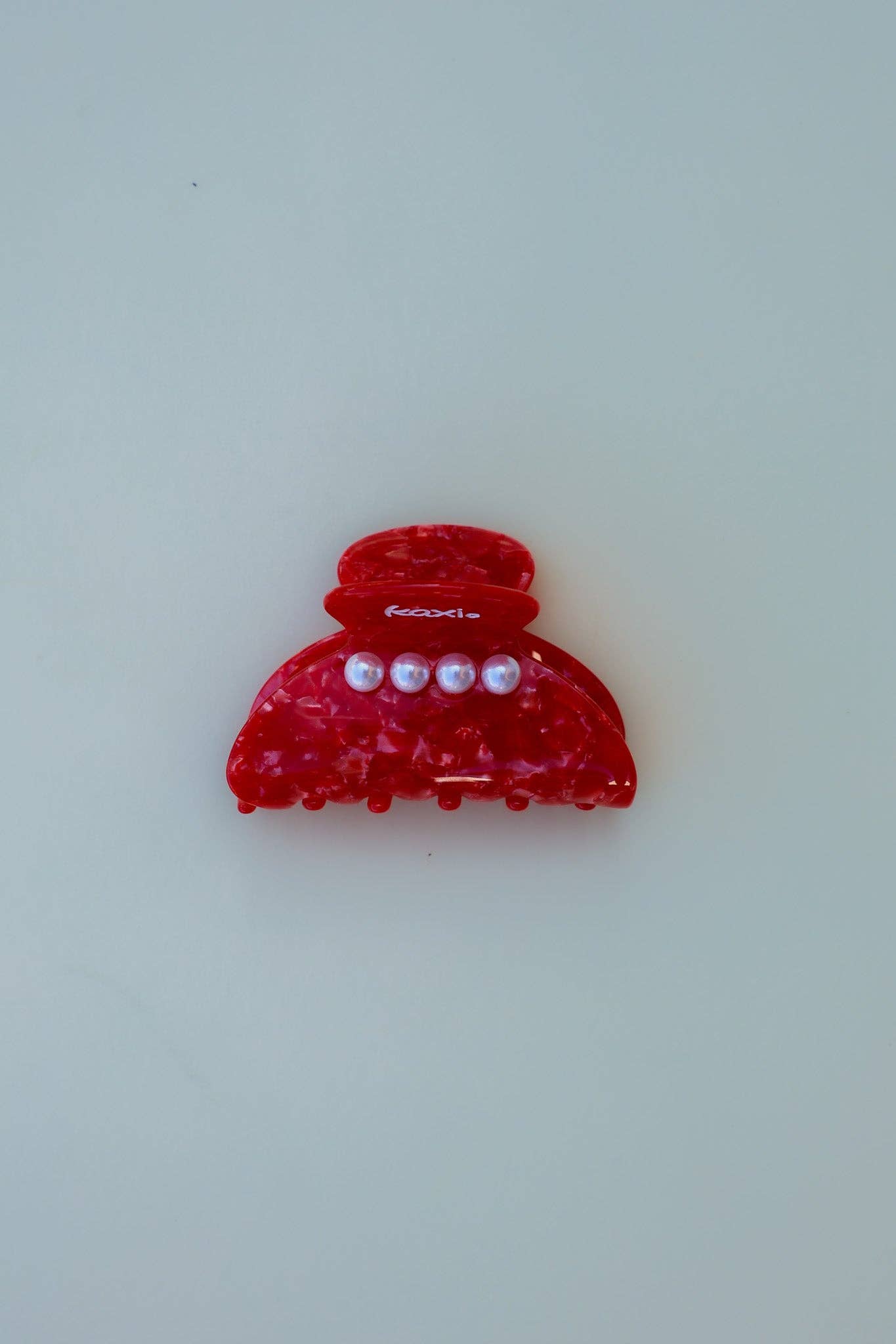 Red Pearl Claw Clip - Proper