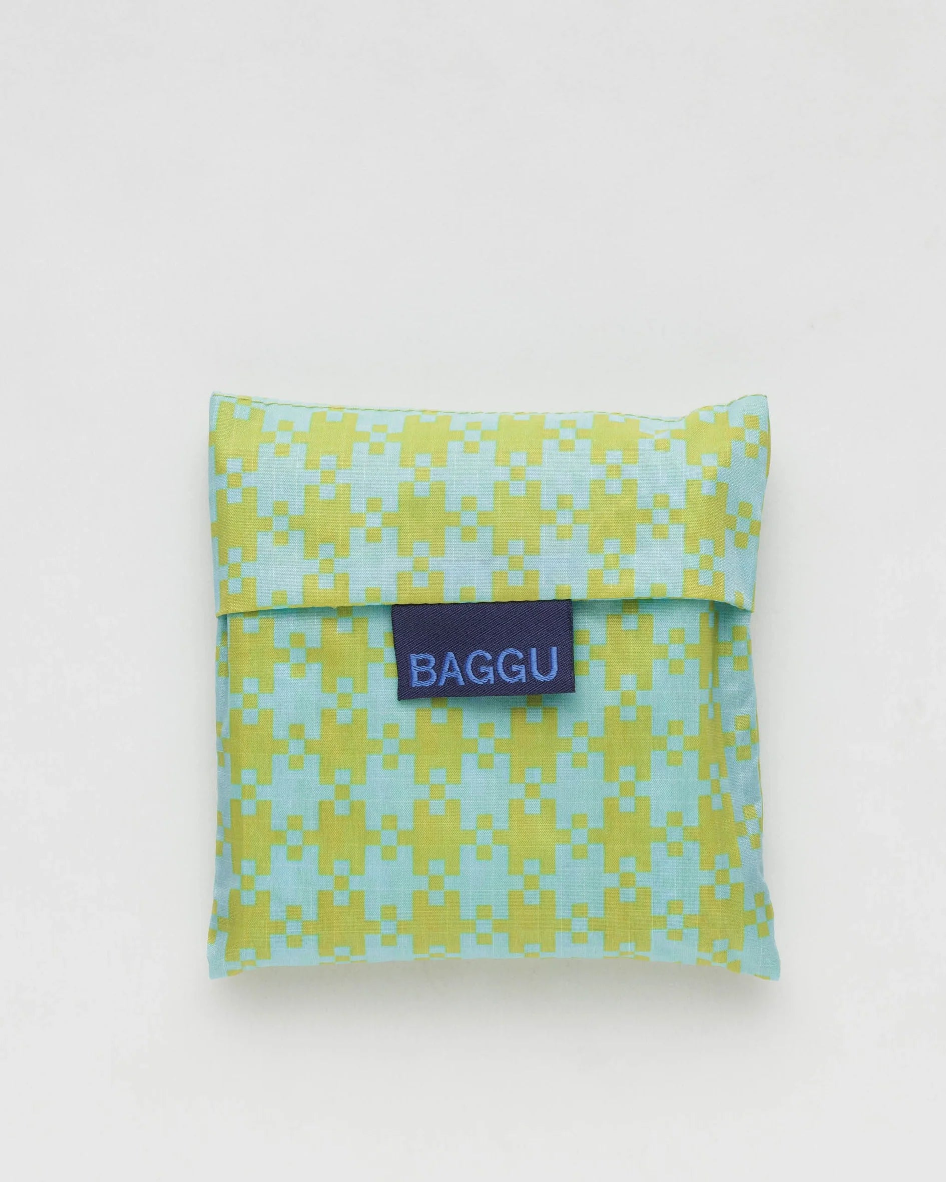 Standard Baggu - Mint Pixel Gingham - Proper