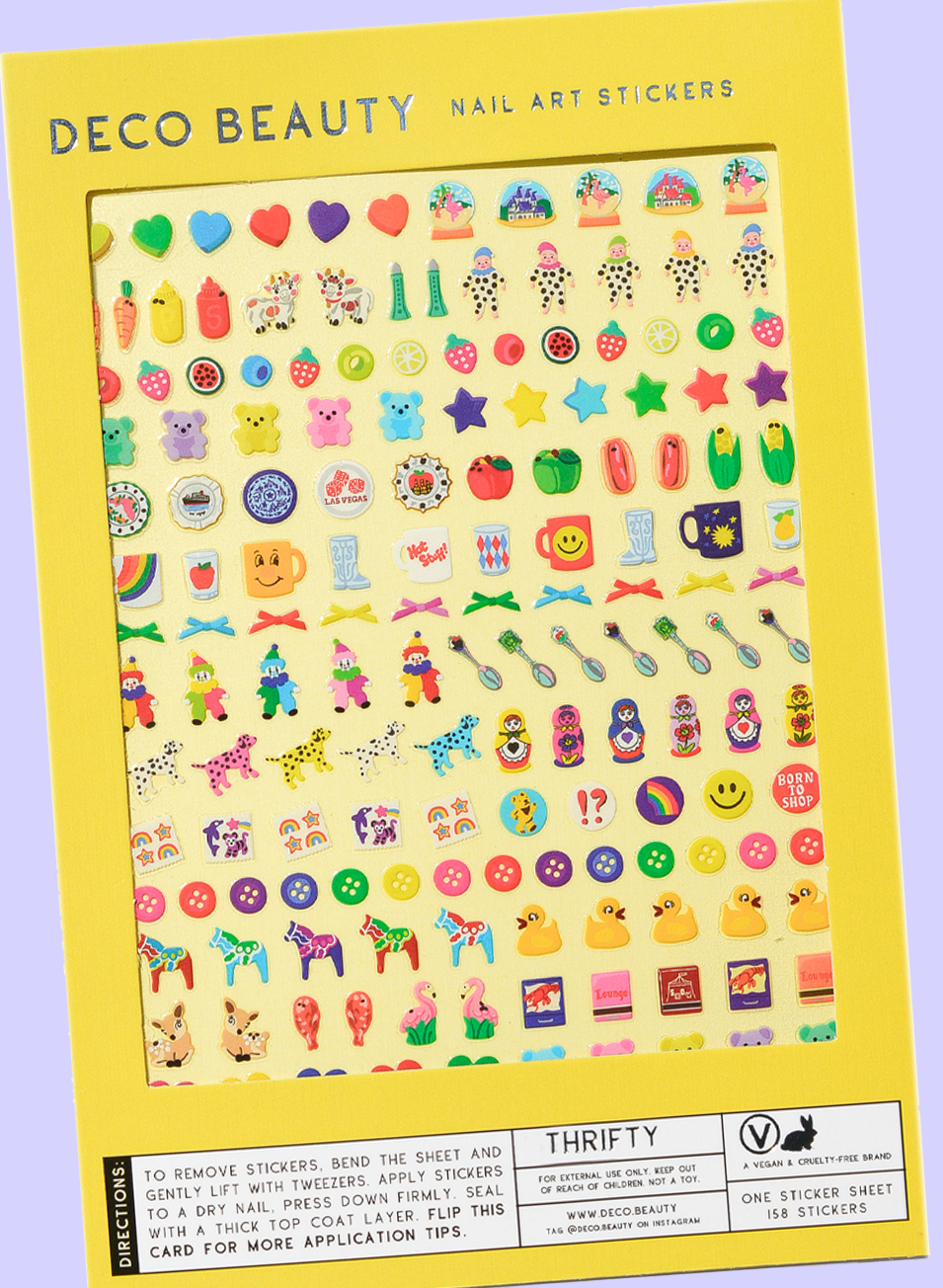 Nail Art Stickers - Thrifty - Proper