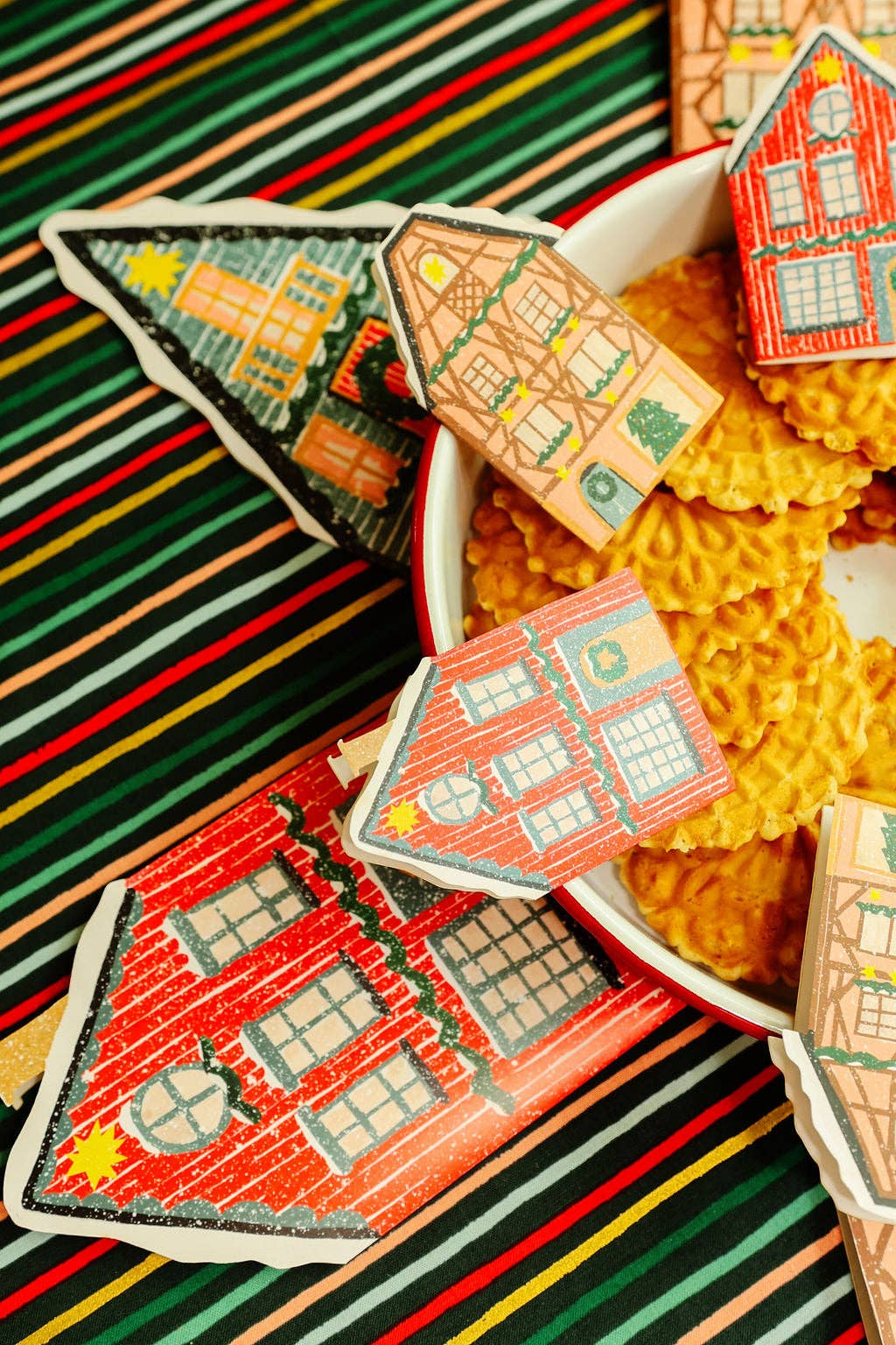 Pink Cottage Mini Cards - box of 6 - Proper