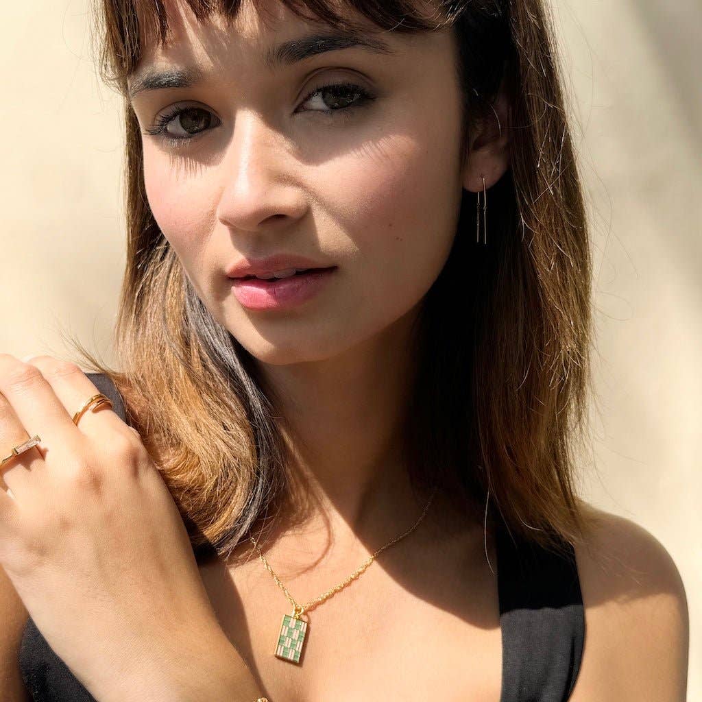 Minimal Threader Earrings - Proper