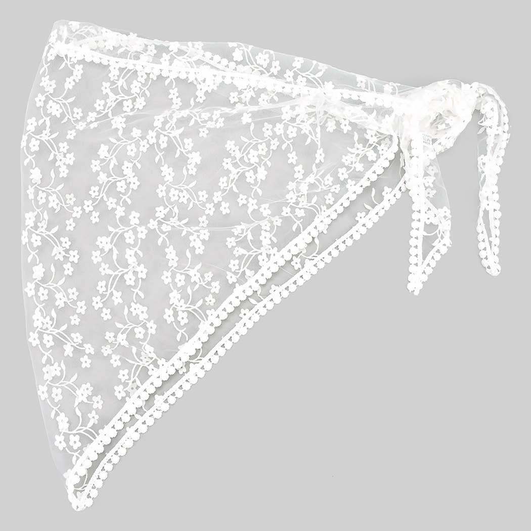Daisy Pattern Scarf