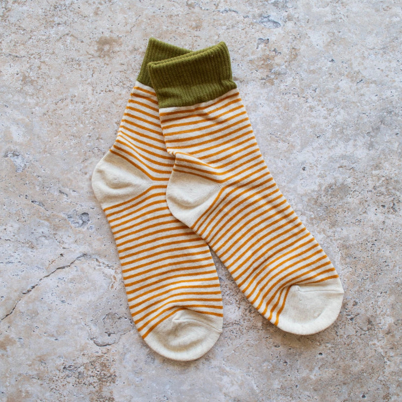 Multi Tone Stripe Socks - Proper