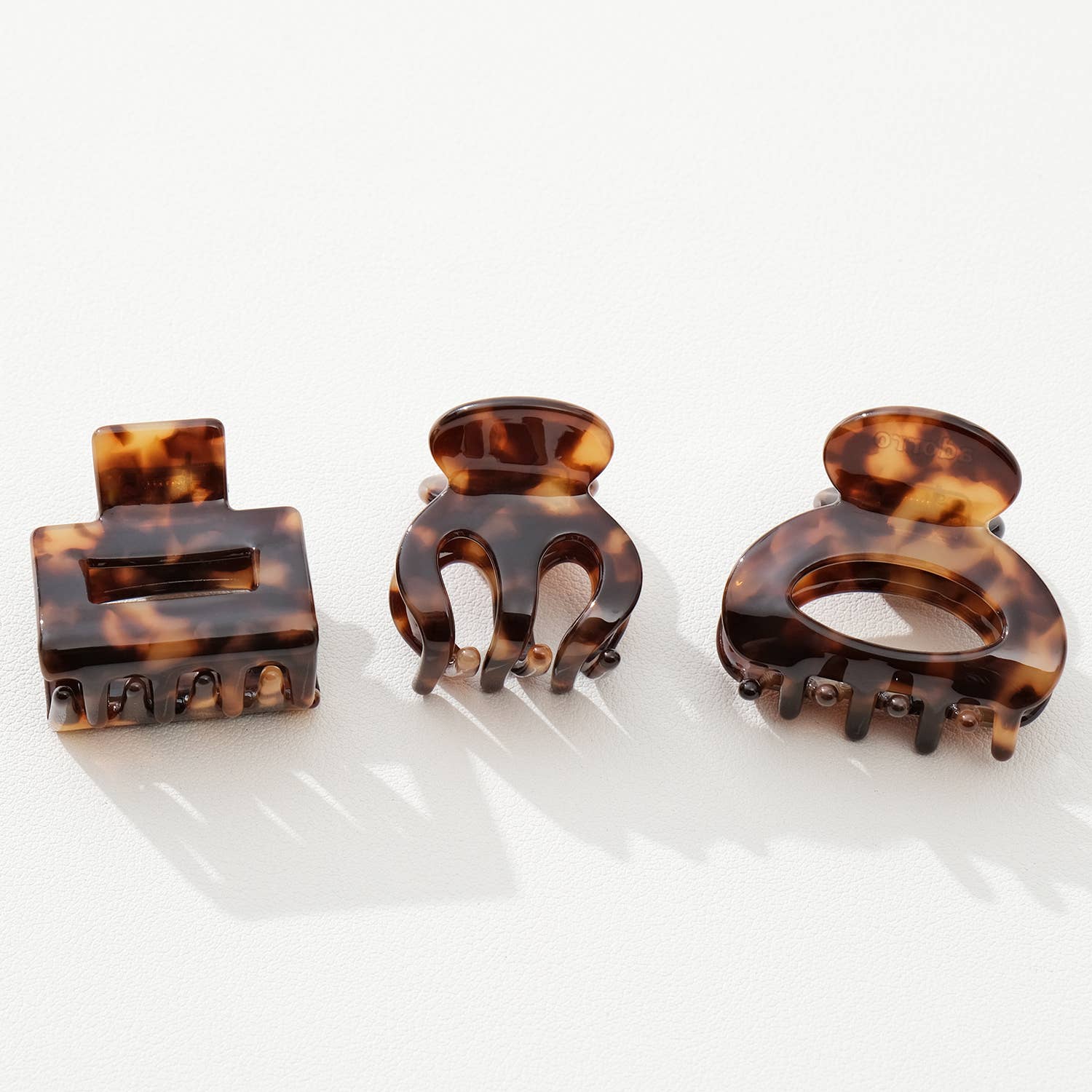 Deep Tortoise Mini | Assorted Mini Claw Clips - Proper