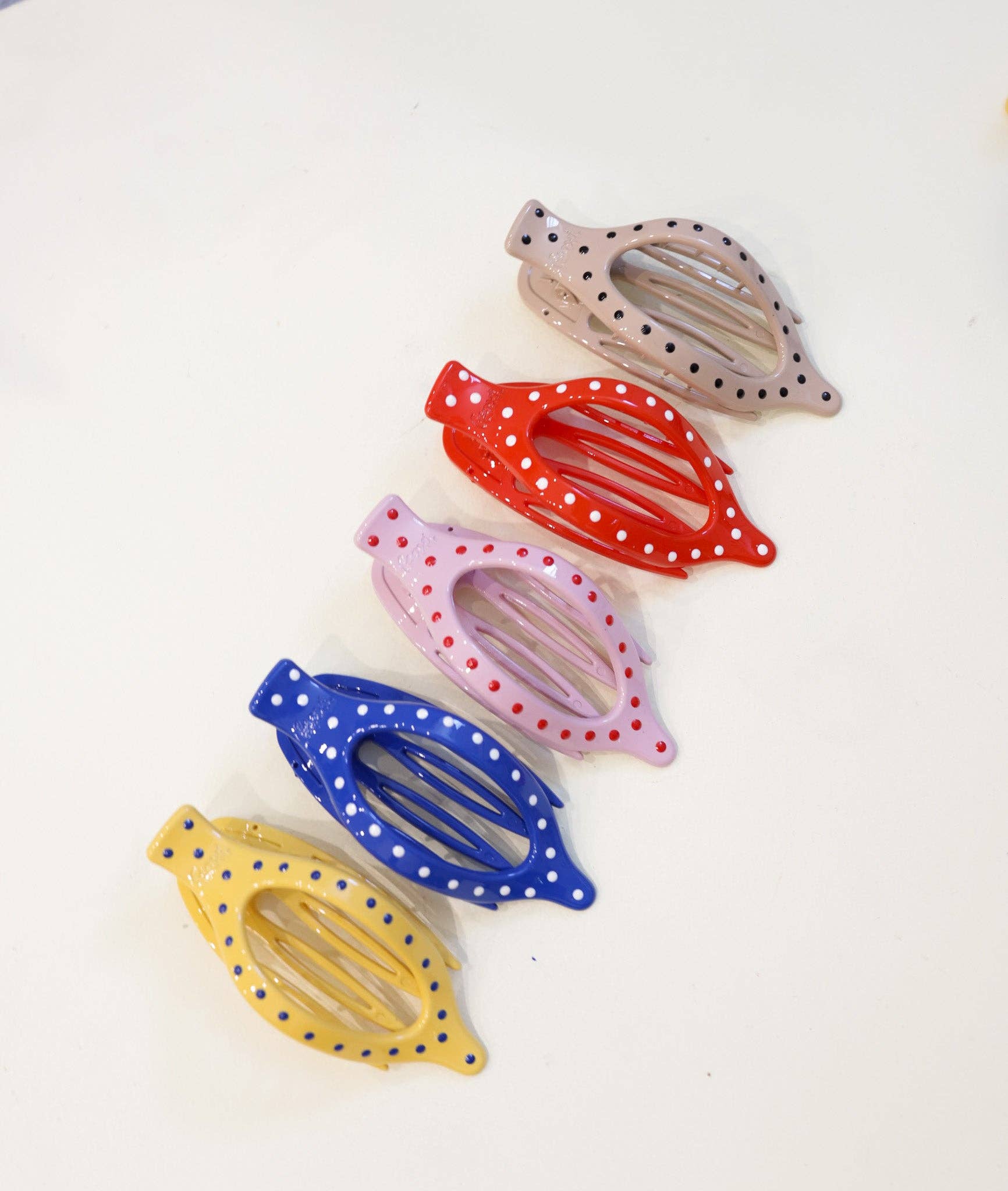 Polka Dot Lay Down 2.0 Claw Clip - Proper